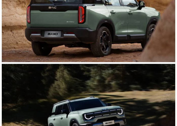 Rival Auto Waspada! BAIC BJ30 Hybrid Meluncur Bawa Desain Kekar dan Teknologi Hybrid Paling Efisien