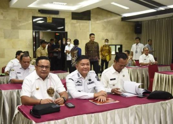  Pj Walikota Pagar Alam Perkuat Kemitraan di Rapat Evaluasi Kinerja Pj Gubernur Sumsel Triwulan II
