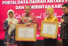 Pagar Alam Raih Penghargaan Terbaik Satu Data se-Sumsel