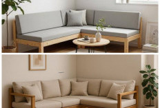 10 Inspirasi Kursi Sudut Kayu Minimalis, Solusi Cerdas untuk Rumah Kecil Lebih Nyaman