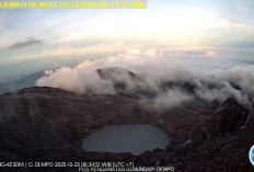 Gunung Dempo Level II Waspada: Masyarakat Diminta Tidak Mendekat Kawah