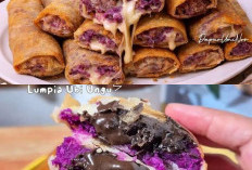 Resep Lumpia Ubi Ungu Crispy, Camilan Manis yang Mudah Dibuat di Rumah