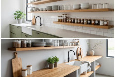 7 Desain Dapur Sederhana Tanpa Kitchen Set Ini Bikin Masak Jadi Lebih Betah
