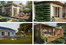 Hunian Kecil Rasa Vila: 10 Ide Rumah Mungil dengan Kebun dan Teras Samping