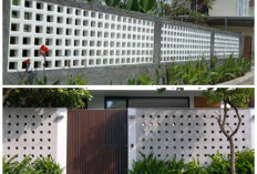 5 Model Pagar Tembok Roster Kekinian yang Bikin Hunian Terlihat Lebih Elegan