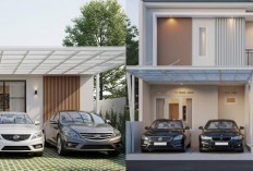 Desain Carport Minimalis 2 Mobil di Lahan Terbatas, Solusi Praktis Hunian Modern!