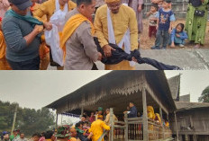 Meriam Beranak Dimandikan, Ritual Adat Memohon Turunnya Hujan