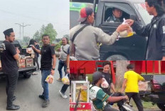 Gelar Jumat Berkah, Satresnarkoba Polres Pagar  Alam Berhagi Kebahagian Dengan Masyarakat