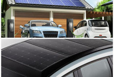 Teknologi Futuristis, Mobil Listrik dengan Panel Surya Ini Bisa Cas Baterai Tanpa Colokan