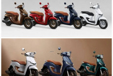 Honda Stylo 160 2026 Resmi Hadir, Skutik Retro Modern Makin Stylish dengan 7 Warna Baru!