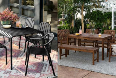 Desain Meja Makan Teras Simple dan Modern untuk Rumah Masa Kini!