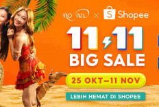 Shopee 11.11 Big Sale Hadirkan Momen Belanja yang Lebih Meriah bersama no na 