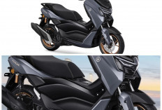Makin Berkelas! Yamaha NMAX Turbo 2026 Hadir dengan Warna Ceramic Grey yang Super Mewah