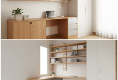 Sempit Jadi Lapang! Rahasia Menata Ruang Kecil agar Tetap Rapi dengan Rak dan Lemari Minimalis