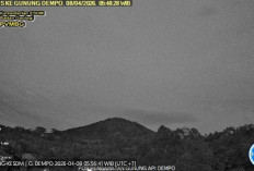 Waspada, Aktivitas Vulkanik Gunung Dempo Meningkat Terekam Gempa