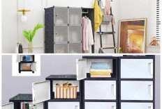 Rumah Lebih Rapi Tanpa Ribet, Ini 10 Model Lemari Portable Multifungsi