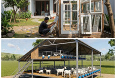 10 Desain Kandang Kambing Panggung Minimalis: Praktis, Higienis, dan Hemat Tempat