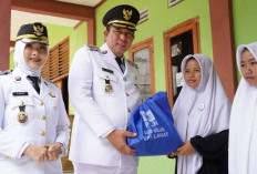 Peringati HUT RI ke-81, Wako dan Wawako Bersama Kapolres Pagar Alam Anjangsana ke Panti Asuhan