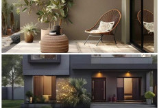 Teras Rumah Lebih Stylish! 7 Ide Perpaduan Warna Cat Dua Tone yang Estetik