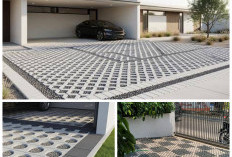 Carport Bebas Genangan! 4 Paving Block Penyerap Air yang Kuat dan Ramah Lingkungan!