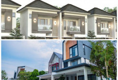 5 Inspirasi Fasad Rumah 2 Lantai Lebar 6 Meter yang Seimbang dan Menarik