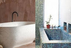 Inspirasi Bak Mandi Keramik Modern yang Bikin Kamar Mandi Makin Elegan!