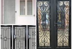 9 Inspirasi Model Teralis Pintu Minimalis Modern yang Bikin Rumah Aman Sekaligus Makin Elegan!