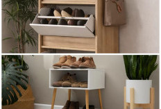 Ruang Masuk Tetap Lega: 6 Desain Lemari Sepatu Slim yang Pas untuk Rumah Minimalis