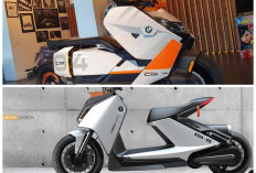 Gaya Unik dan Futuristik! BMW CE-04 Sukses Menggebrak Tren Skuter Listrik Dunia