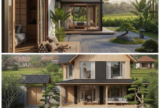 7 Inspirasi Rumah Japandi Minimalis dengan Teras Kecil yang Adem dan Estetik