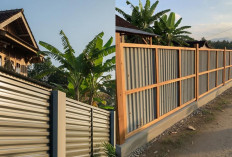 Pagar Rumah dari Seng di Kampung, Solusi Hemat dengan Tampilan Keren!