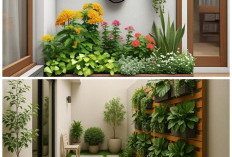 Teras Rumah Makin Hidup! Tren Taman Vertikal Modern 2026 yang Estetik dan Fungsional