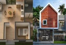 Inspirasi Rumah Sederhana 6x12 di Kampung, Nyaman untuk Keluarga Kecil!