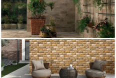 Inspirasi Warna Keramik Dinding Teras yang Estetik, Hunian Terlihat Mewah dan Rapi