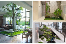 Inspirasi Taman Dalam Rumah Dekat Ruang Keluarga, Hunian Lebih Segar dan Nyaman!