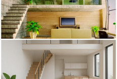 Mezzanine Kayu Bergaya Minimalis: Ide Desain Warna Bumi yang Estetik dan Fungsional