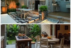 7 Konsep Ruang Makan Semi Outdoor Terbaru 2026, Nyaman dengan Sentuhan Alam