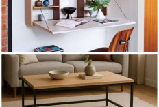 5 Inspirasi Desain Meja Praktis yang Membuat Ruangan Lebih Efisien