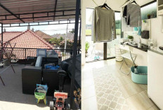 Ide Ruang Cuci Jemur Lantai Dua Modern yang Space-Saving untuk Lahan Terbatas!