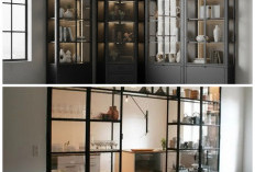 Model Lemari Kaca Modern yang Mempercantik Interior dan Memberi Kesan Lega