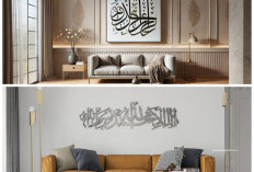10 Rekomendasi Hiasan Dinding Islami Modern yang Bikin Suasana Rumah Syahdu dan Elegan