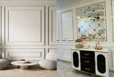 Inspirasi Dinding Ruang Tamu dengan Wall Moulding, Tampilan Rumah Auto Premium!