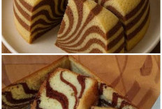 Trik rahasia membuat kue bolu macan mewah yang empuk, lembut, dan bermotif cantik buatan rumahan!