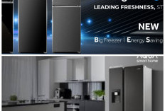 AQUA Elektronik Punya Teknologi Canggih! Ini Fitur Andalan Kulkasnya yang Tahan Lama