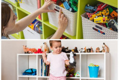 Mainan Anak Lebih Tertata! Inspirasi Rak Penyimpanan Aman dan Fungsional di Rumah