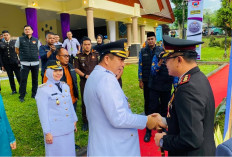 Hadiri Upacara HUT ke-25 Kota Pagar Alam, Kapolres Dukung Pemkot Layani Masyarakat dengan Hati
