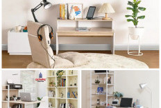 Ruang Sempit Jadi Nyaman! 10 Meja Belajar Minimalis Olympic yang Pas untuk Kamar Kecil!