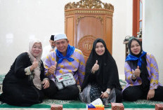 Wawako Hj Bertha Lepas Keberangkatan Jemaah Haji Pagar Alam ke Tanah Suci