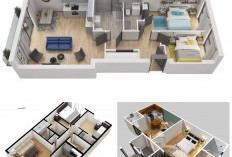 Kecil Ukurannya, Besar Kenyamanannya: Denah Rumah Minimalis 6x9 Terbaru!