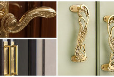 Sentuhan Mewah di Pintu Rumah: 6 Desain Handle Kuningan yang Estetik